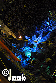Enrico Ruggeri in piazza San Carlo